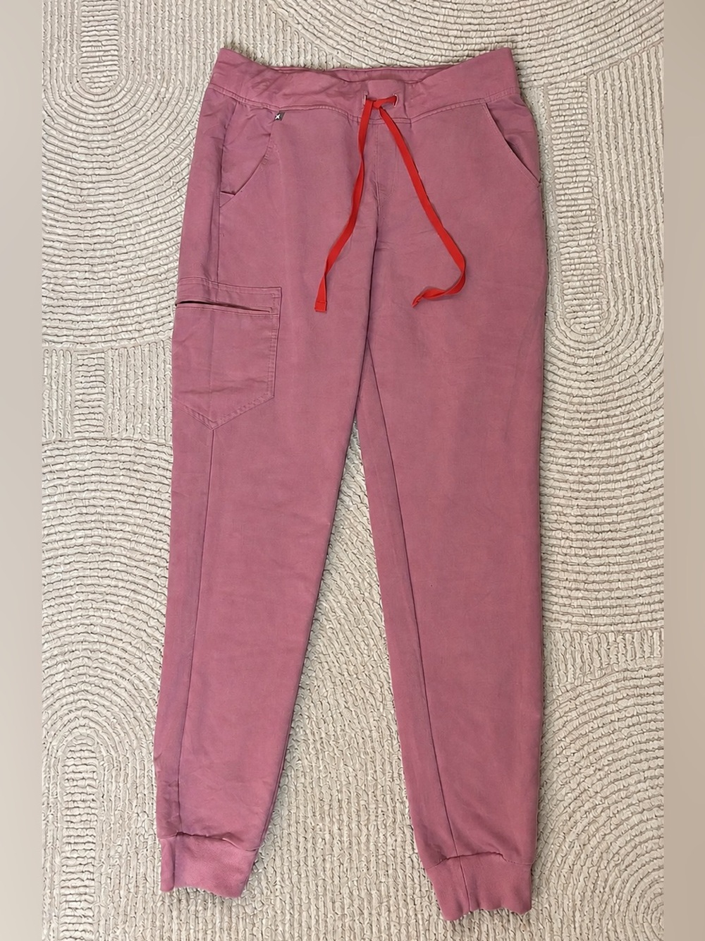 FIGS Technical Collection Zamora Jogger Scrub Pants Women’s M Tall Pink